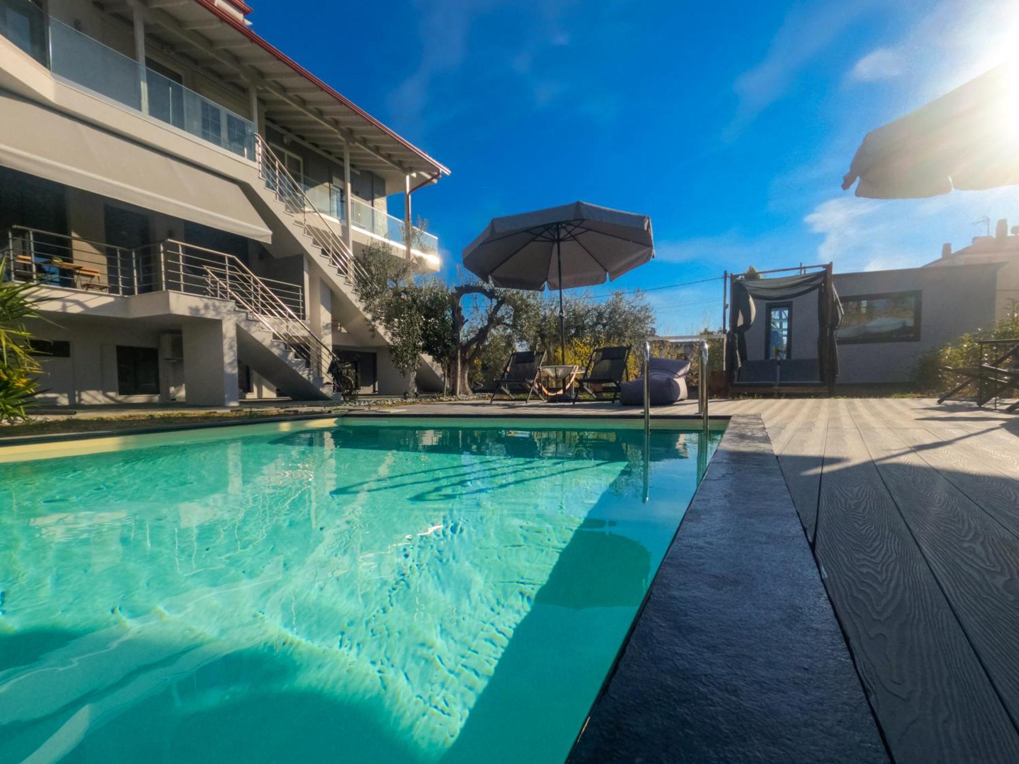 Berries Luxury Apartments Nea Moudania Luaran gambar